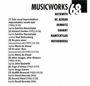 Various - Musicworks 68: Tearing Down Borders