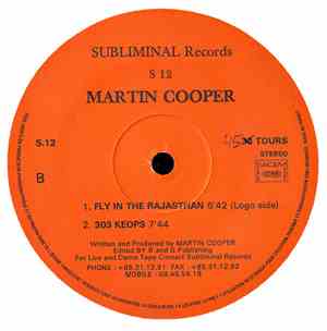 Martin Cooper - Fly In The Rajasthan / 303 Keops
