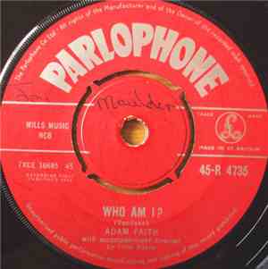 Adam Faith With John Barry & His Orchestra - Who Am I? / This Is It