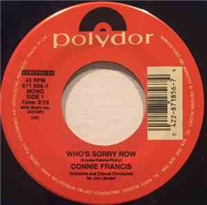 Connie Francis - Who's Sorry Now / Stupid Cupid