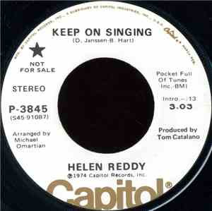 Helen Reddy - Keep On Singing