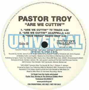 Pastor Troy - Are We Cuttin'
