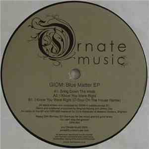Giom - Blue Matter EP