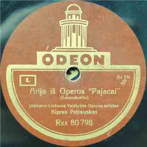 Kipras Petrauskas - Pajacai / Tosca