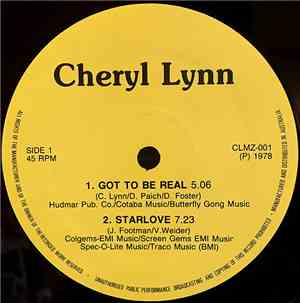 Cheryl Lynn / The Michael Zager Band - Got To Be Real