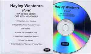Hayley Westenra - Pure (UK Special Edition)