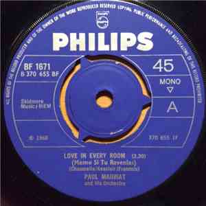 Paul Mauriat And His Orchestra - Love In Every Room (Meme Si Tu Revenias)
