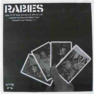 Rabies  / Stand Up - Speak Up! - Rabies / Stand Up - Speak Up!