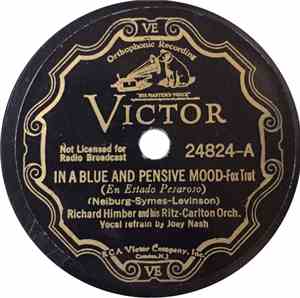 Richard Himber And His Ritz-Carlton Hotel Orchestra - In A Blue And Pensive ...