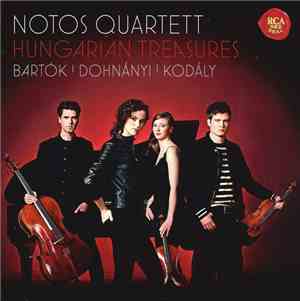 Bartók, Dohnányi, Kodály ‎– Notos Quartett - Hungarian Treasures