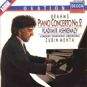 Brahms, Vladimir Ashkenazy / London Symphony Orchestra / Zubin Mehta - Pian ...