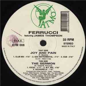 Ferrucci Featuring James Thompson  - Joy And Pain / The Sermon