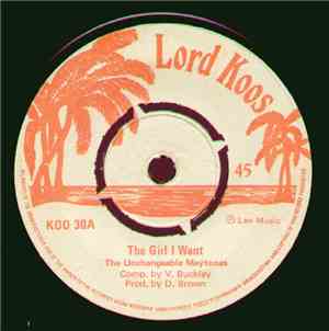 The Unchangeable Maytones - The Girl I Want