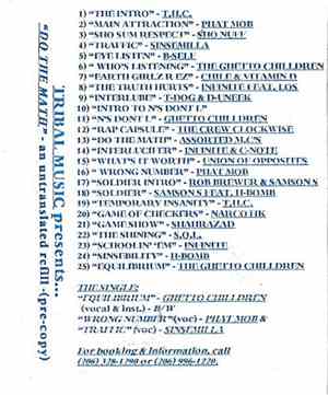 Various - Tribal Music Presents... Do The Math - An Untranslated Refill (Pr ...