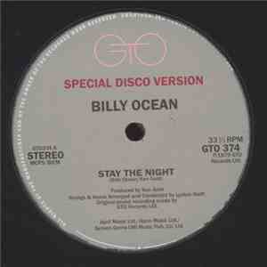 Billy Ocean - Stay The Night / Nights (Feel Like Getting Down) / Are You Re ...