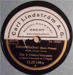 Die 3 Odeon-Virtuosen - Schneeflocken / Kaskaden