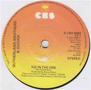 Sutherland Brothers & Quiver - Ice In The Fire
