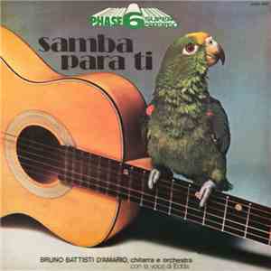 Bruno Battisti D'Amario , chitarra e orchestra con la voce di Edda - Samba  ...