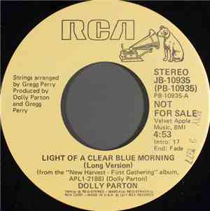 Dolly Parton - Light Of A Clear Blue Morning