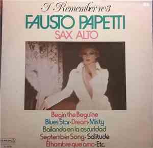 Fausto Papetti Sax Alto - I Remember N°3