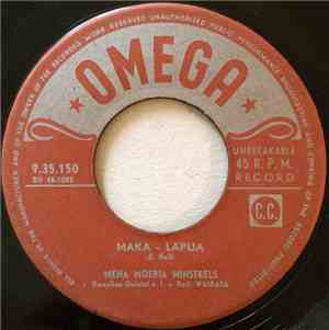 Mena Moeria Minstrels Hawaiian Quintet O.l.v. Rudi Wairata - Maka-Lapua / D ...