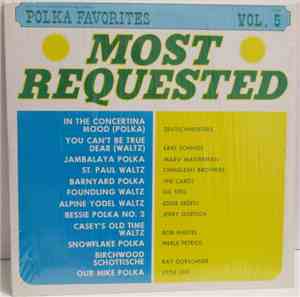Various - Polka Favorites Vol. 5 Most Requested