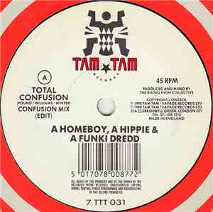A Homeboy, A Hippie & A Funki Dredd - Total Confusion