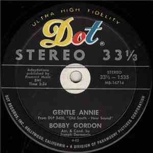 Bobby Gordon  - Gentle Annie / Oh! Susanna