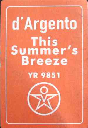 D'Argento - This Summer's Breeze