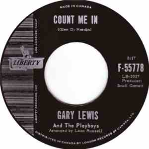 Gary Lewis And The Playboys - Count Me In / Little Miss Go-Go