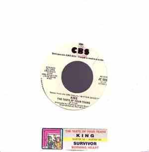 King / Survivor - The Taste Of Your Tears / Burning Heart