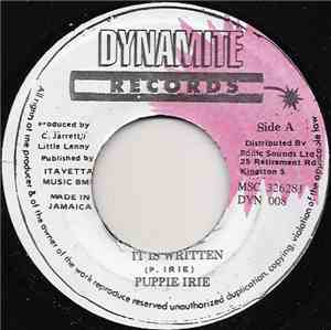 Puppie Irie - It Is Written