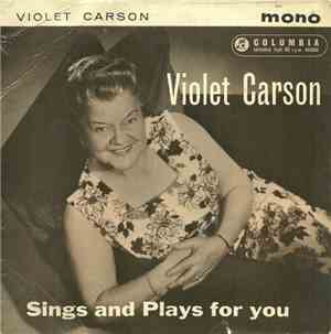Violet Carson - Violet Carson Sing And Plays For You
