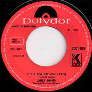 James Brown - It's A New Day (Parts 1 & 2) / Georgia On My Mind