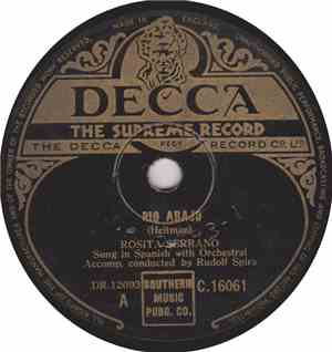 Rosita Serrano - Rio Abajo / Madrecita