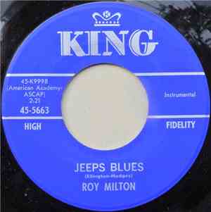 Roy Milton - Jeeps Blues / R.M. Blues