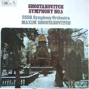 Shostakovitch, USSR Symphony Orchestra, Maxim Shostakovitch - Symphony No.  ...