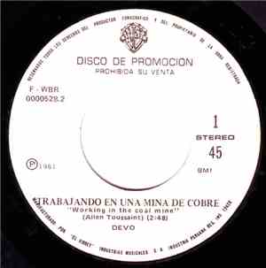 Devo - Trabajando En Una Mina De Cobre 