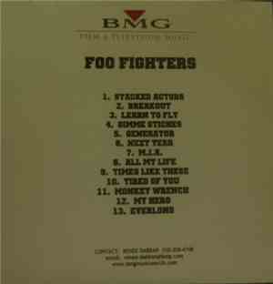 FOO FIGHTERS - BMG Film And Television Music