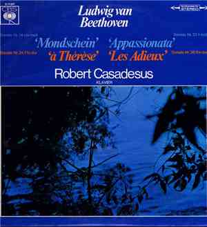 Ludwig van Beethoven, Robert Casadesus - Sonate Nr. 14 Cis-Moll 