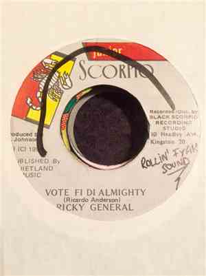 Ricky General - Vote Fi Di Almighty