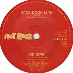 Sid King - Back Door Man