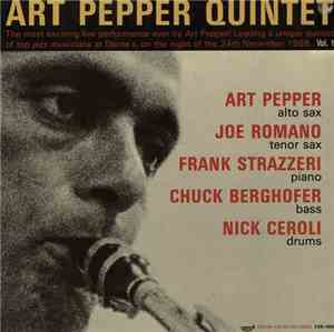Art Pepper Quintet - Live At Donte's Vol. 1