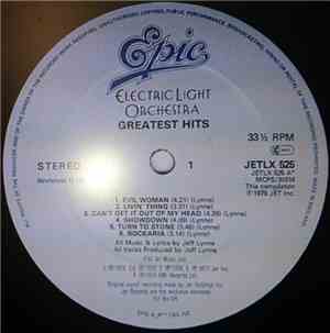 Electric Light Orchestra - ELO's Greatest Hits