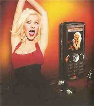 Christina Aguilera - Sony Ericsson/Orange Sampler