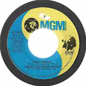 Donny And Marie Osmond - Deep Purple / Take Me Back Again