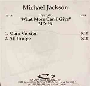 Michael Jackson - What More Can I Give? (Mix 96)