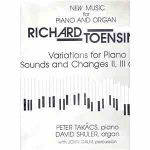 Richard Toensing - New Music For Piano And Organ