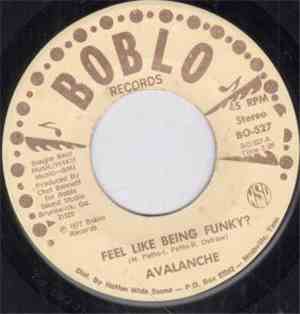 Avalanche  - Feel Like Being Funky? / Hot Ice