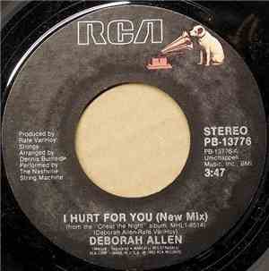 Deborah Allen - I Hurt For You